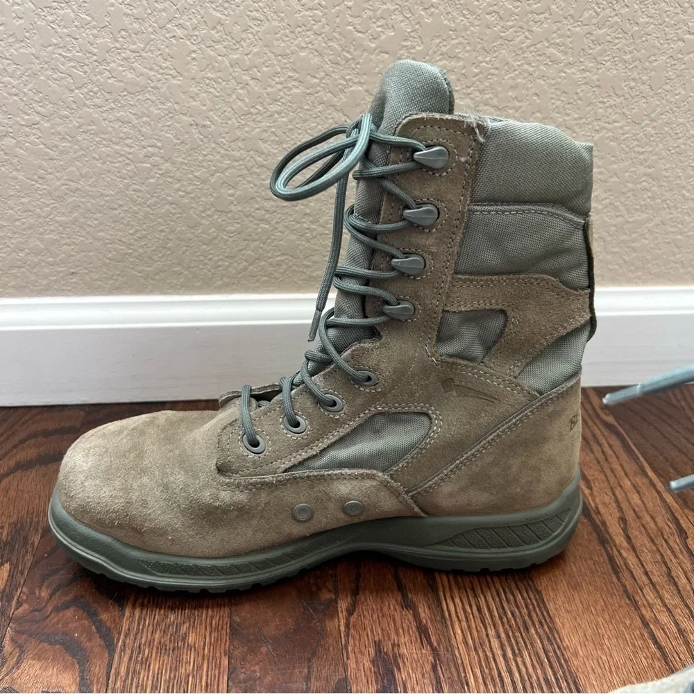 Belleville 610 ST Suede Military Boots Insulated Men’s Size 9.5 W Green Outdoor,